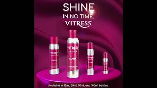 Shine in no time with Vitress Cuticle Coat [upl. by Dloniger346]