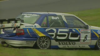 1990s British Touring Cars  Crash Highlights  Volvo at Velocity [upl. by Yram]