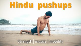 Best Indian bodyweight pushups  Why amp How to do Hindu Pushups [upl. by Eelahs564]