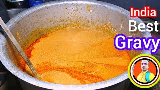 How to Make 130kg Gravy Hotel Style restaurant Gravy Onion Gravy lIndian🔥best gravy recipe [upl. by Dominik]