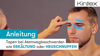 Tapen bei Atemwegsbeschwerden  Kintex® Anleitung zum Kinesiologie Tapen [upl. by Oehsen]