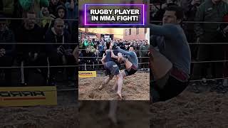 Rugby Player Decided to Test Himself In MMA [upl. by Obnukotalo]