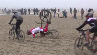 Mountainbike Bloopers De Panne Beach Endurance [upl. by Tohcnarf892]