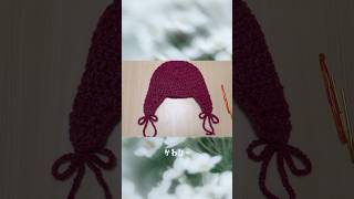 耳当て付きニット帽編みました♡ かぎ針 crochet かぎ針編み かわいい crochetbeanie かぎ針編み帽子 knitting 編み物フライトキャップ [upl. by Nade396]