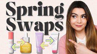 Spring Skincare Swaps  My Skincare Changes for the Season [upl. by Remlap]