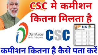 CSC Commission Chart 2023  CSC Commission List 2023 [upl. by Otanod43]