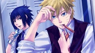 💙Sasunaru🧡 The Bad boy and the New StudentTough but cute Episode 1 Texting story [upl. by Ludvig]