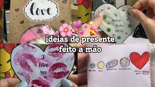 ideias de presente feito a mão tiktok🤍🔮🫶🏻 [upl. by Sirromad]