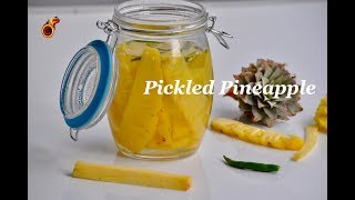 പൈനാപ്പിൾ ഉപ്പിലിട്ടത് Malabar Special Pineapple Uppilittathu Pickled Pineapple Ep494 [upl. by Ahsyek]