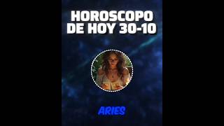 ARIES  Horoscopo HOY 30 de Octubre aries horoscopo [upl. by Enilegnave754]