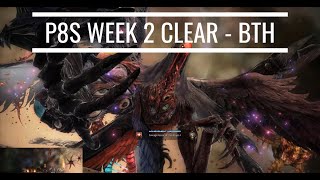 FFXIV  P8S Phase 2 First Clear for BTH GNB POV  Abyssos The Eighth Circle Savage [upl. by Aretta]