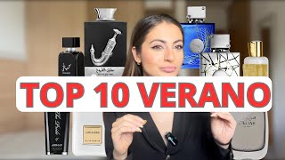 TOP 10 perfumes árabes MASCULINOS para el VERANO 2024 ☀️ [upl. by Asile]