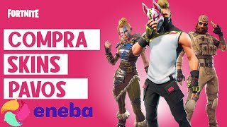 Como comprar skins de fortnite y pavos en eneba  kbezuko [upl. by Chappie]