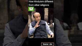 Sudhanshu Trivedi Explained How Hinduism is Different sudhanshutrivedi news [upl. by Burkley]