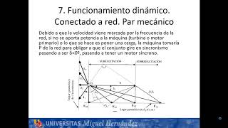 ME MAQUINA SINCRONA Funcionamiento en Red [upl. by Omer]