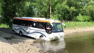 Hafencity Riverbus fährt in die Elbe [upl. by Callean876]