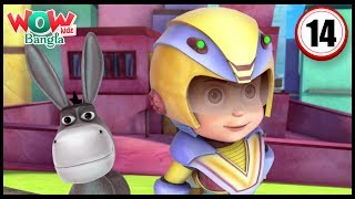 Vir The Robot Boy  Bengali stories for kids Bangla Cartoons Bunty The Robot Boy Wow Kidz Bangla [upl. by Harrak]