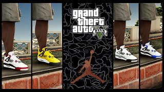 How to Install Jordan 4 Retro in Gta 5 [upl. by Wenona]