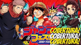 COBERTURA JUMP FESTA 2022  Demon Slayer Jujutsu Kaisen Black Clover e [upl. by Sunshine]