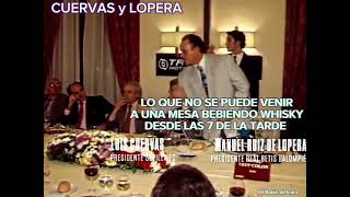 ⚡️PRESIDENTES DE LOS 90 MANUEL RUIZ DE LOPERA Y LUIS CUERVAS A GRITOS EN UN HOTEL DE SEVILLA [upl. by Inahs618]