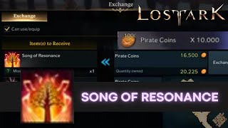 Lost Ark How to get Song of Resonance Where to get Pirate Coins [upl. by Ettelrahc513]