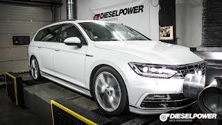 VW Passat 20 BiTDI 238 PS to 290 PS by DIESELPOWER wwwdpracecom [upl. by Valerie]