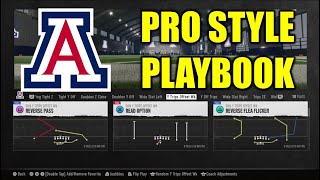 Arizona Pro Style Playbook Guide  College Football 25 [upl. by Ttevi]