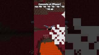 Cool Minecraft command 😁minecraft funny minecraftmeme [upl. by Nivert]