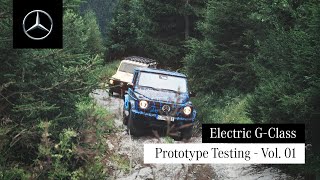 Electric GClass Prototype Testing  Vol 01 [upl. by Giles]