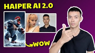 AI tạo Trend miễn phí mà bạn không thể bỏ qua  Haiper AI 20 [upl. by Aehsila]