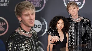 AMAs Machine Gun Kelly Has DaddyDaughter Date Night [upl. by Eenafit816]