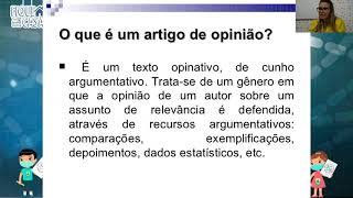 5º Ano  030920  Português Gênero textual artigo de opinião [upl. by Rorke]