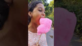 Cotton candy eating video cottoncandy eatingshow funnyvideo shorts chocolate viral candy [upl. by Ihtraa925]