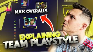 eFootball 2023  EXPLAINING TEAM PLAYSTYLE  MAX OVERALLS [upl. by Narad]