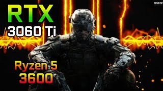 Call of Duty Black Ops 3  RTX 3060 Ti  Ryzen 5 3600 1080p High Graphic [upl. by Duer]