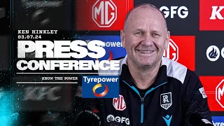 Ken Hinkley press conference  3 July [upl. by Elissa999]