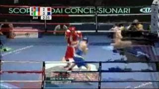 John Joe Nevin V Inderkhuu Enkhjargal  AIBA World Championshhips 2009 Part 1 [upl. by Nahtnahoj]