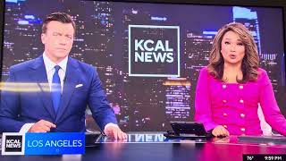 KCAL News at 10pm open August 8 2023 [upl. by Ecaidnac666]