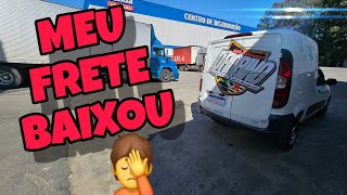 Meu Frete Caiu 🚚 A Situação Não Está Fácil para a Fiorino😬 [upl. by Qirat]