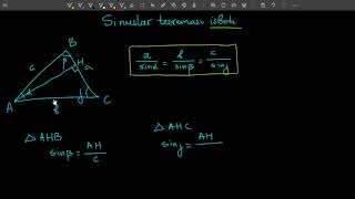16 Sinuslar teoremasi isboti  GEOMETRIYA [upl. by Alur]