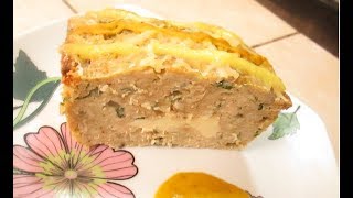 RECETA Pastel de Pollo en microondas [upl. by Viguerie]