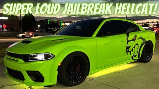 STRAIGHT PIPED MY 2023 REDEYE JAILBREAK HELLCAT “LAST CALL” SUPER LOUD [upl. by Nahguav]