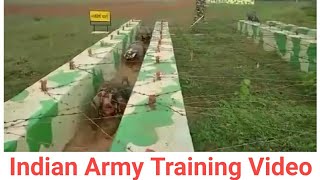 INDIAN ARMY  Training Video  GD SOLIDER [upl. by Enytnoel]