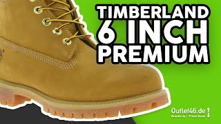 Timberland 6 Inch Herren Echtleder Boots DEUTSCH l Review l On feet l Haul l Overview l Outlet46 [upl. by Stilwell855]