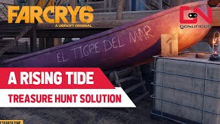 Rising Tide Treasure Hunt Far Cry 6  Five Legends Boats Numbers Order Solution FULL WALKTHROUGH [upl. by Einalam188]