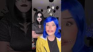 Paulas Halloween Look  🤍Wer kennt dieses Szene 🫢🪡 coraline [upl. by Kcajyllib]