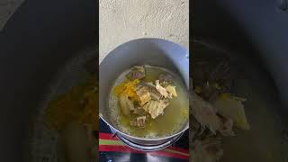 Cooking afang soup for the first time as a yoruba girl afangsoup yoruba upcomingcontentcreator [upl. by Coretta]