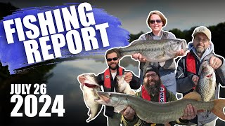 Fishing Report  July 26 2024 [upl. by Giliane]