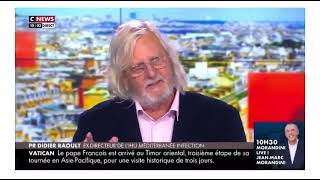 Le virus de la poliomyélite à Gaza nest pas naturel selon Didier RAOULT  Le malaise de PRAUD [upl. by Christal]