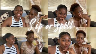 SIP OR SPILL  Spicy Edition🔥 South African YouTuber🇿🇦 [upl. by Bigford]